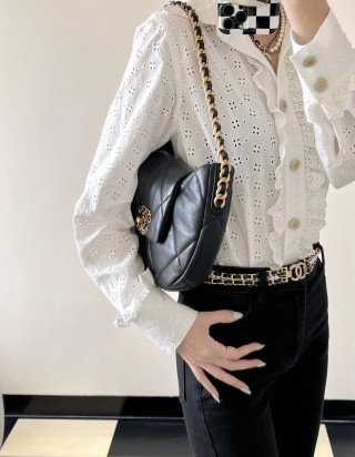 24C샤넬19플랩 호보백