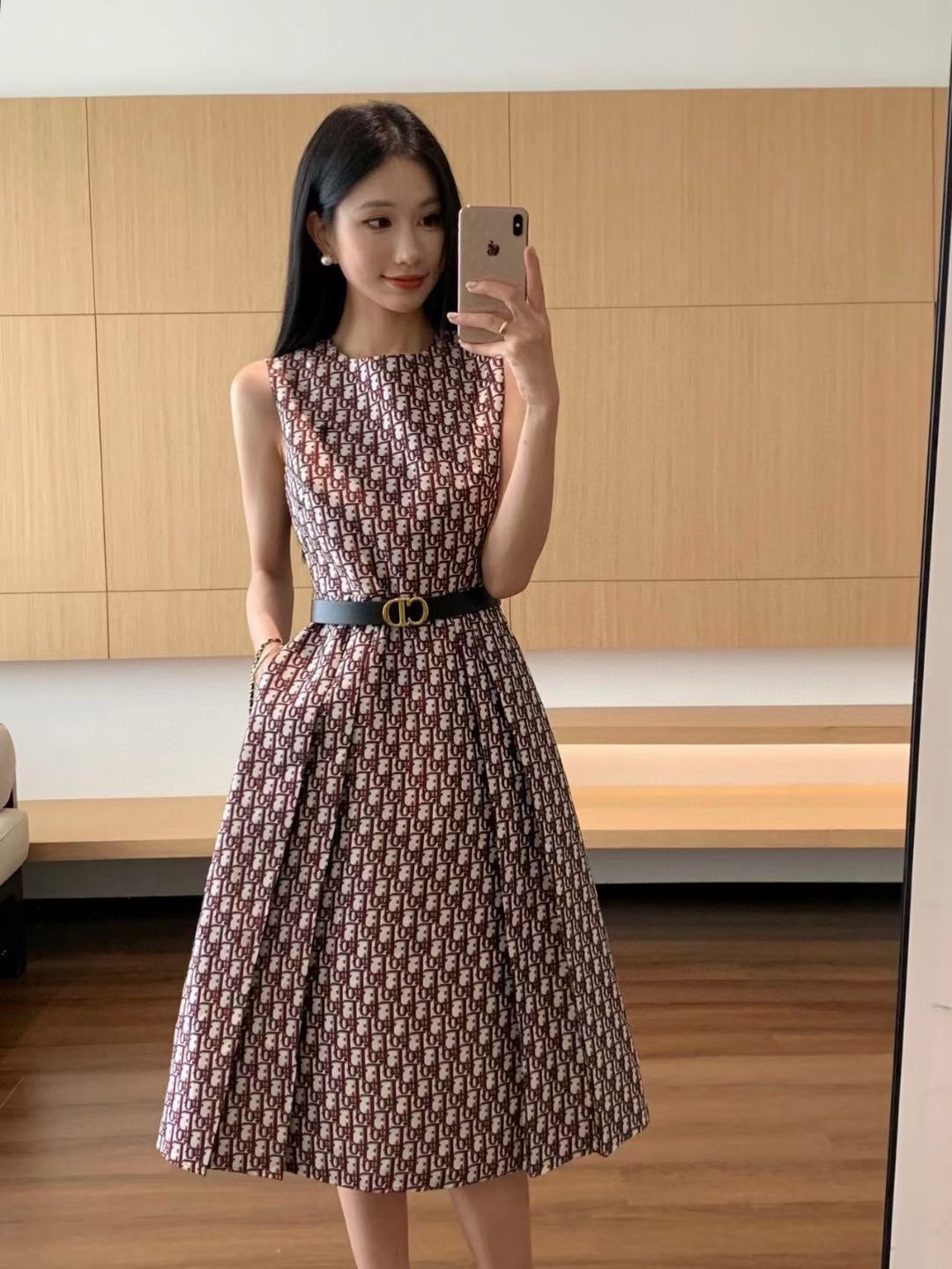 디올 오블리크 원피스