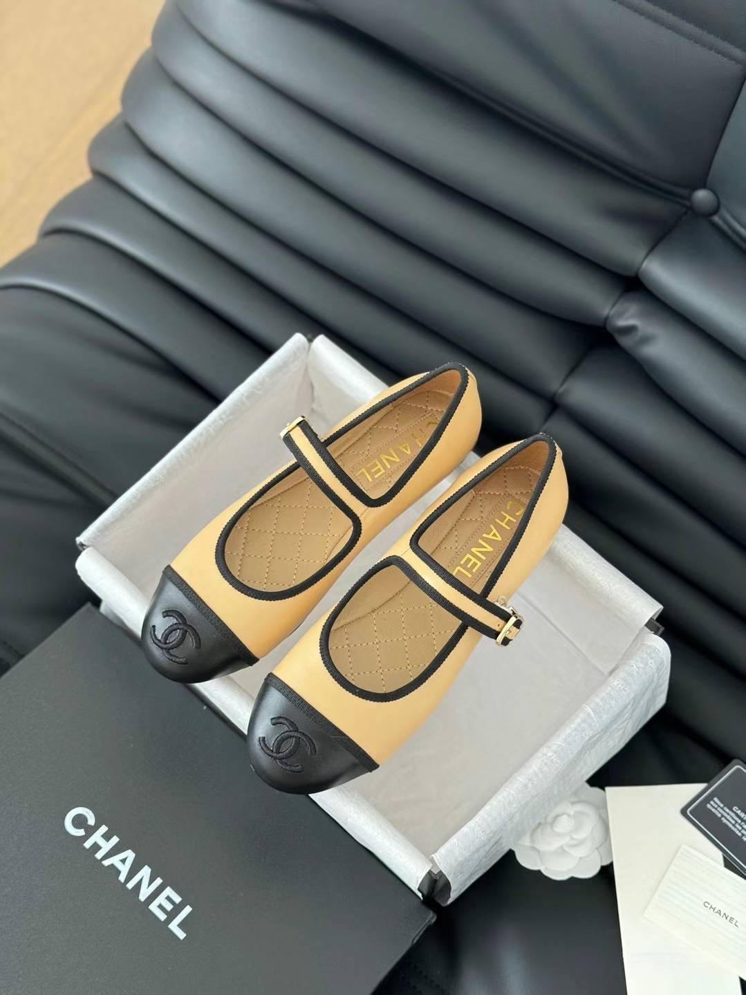 24ss 샤넬 메리제인 플랫슈즈