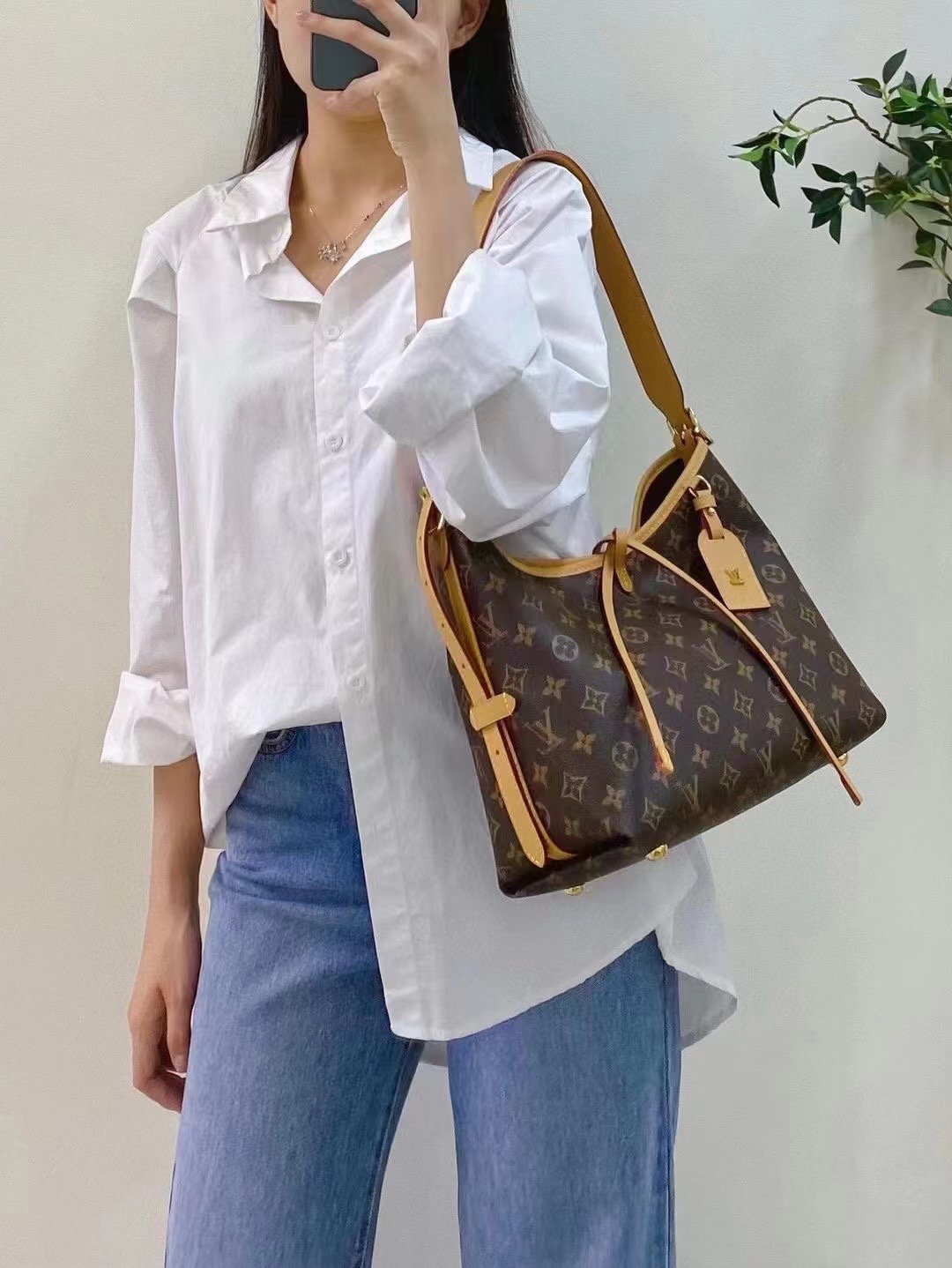 루이비통 캐리올 MM 모노그램