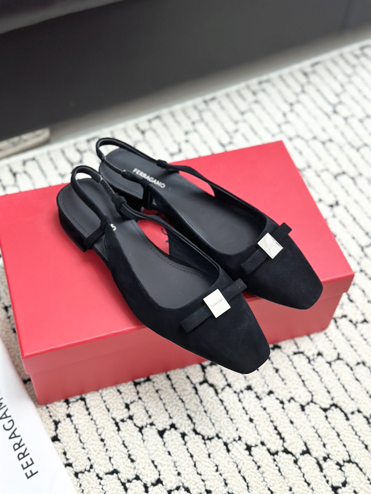 살바토레 페라가모 MARLINA 보우 슬링백