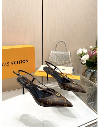 루이비통 스텔라 슬링백 펌프