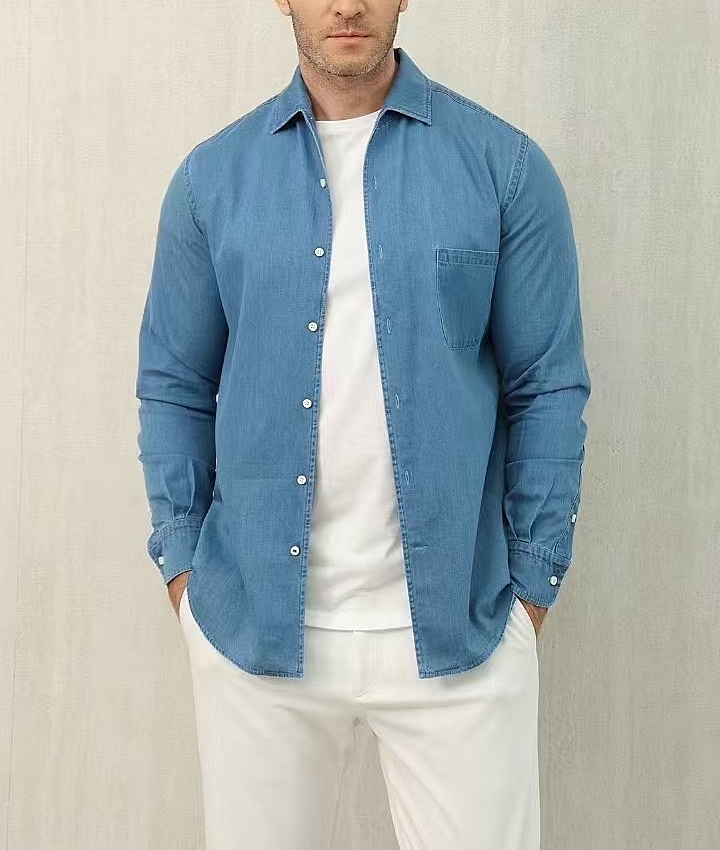 로로피아나 데님셔츠