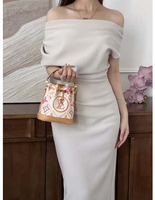 루이비통 나노 노에 핑크