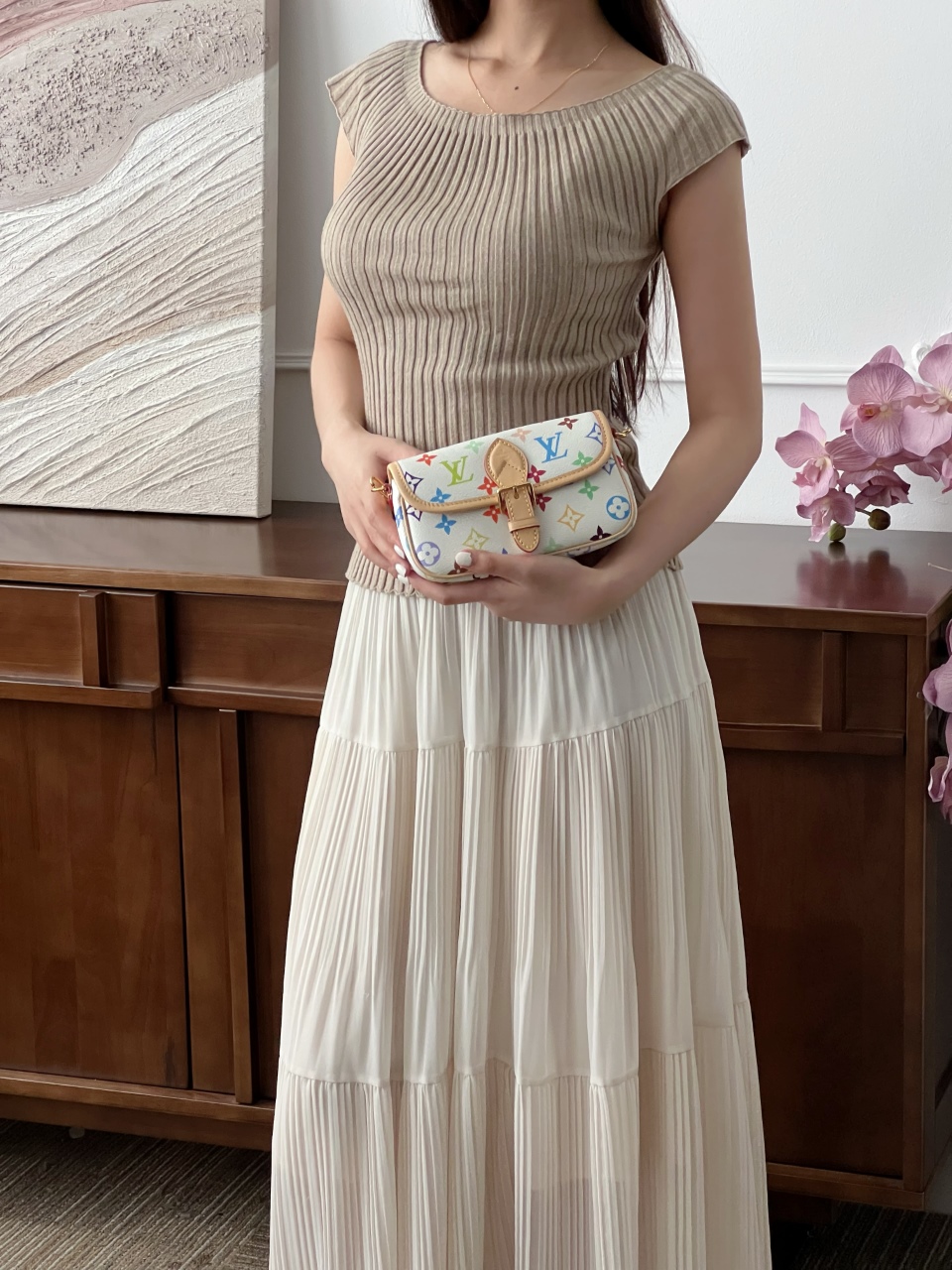 루이비통 모노그램 얼티컬러 나노 다이엔 숄더백