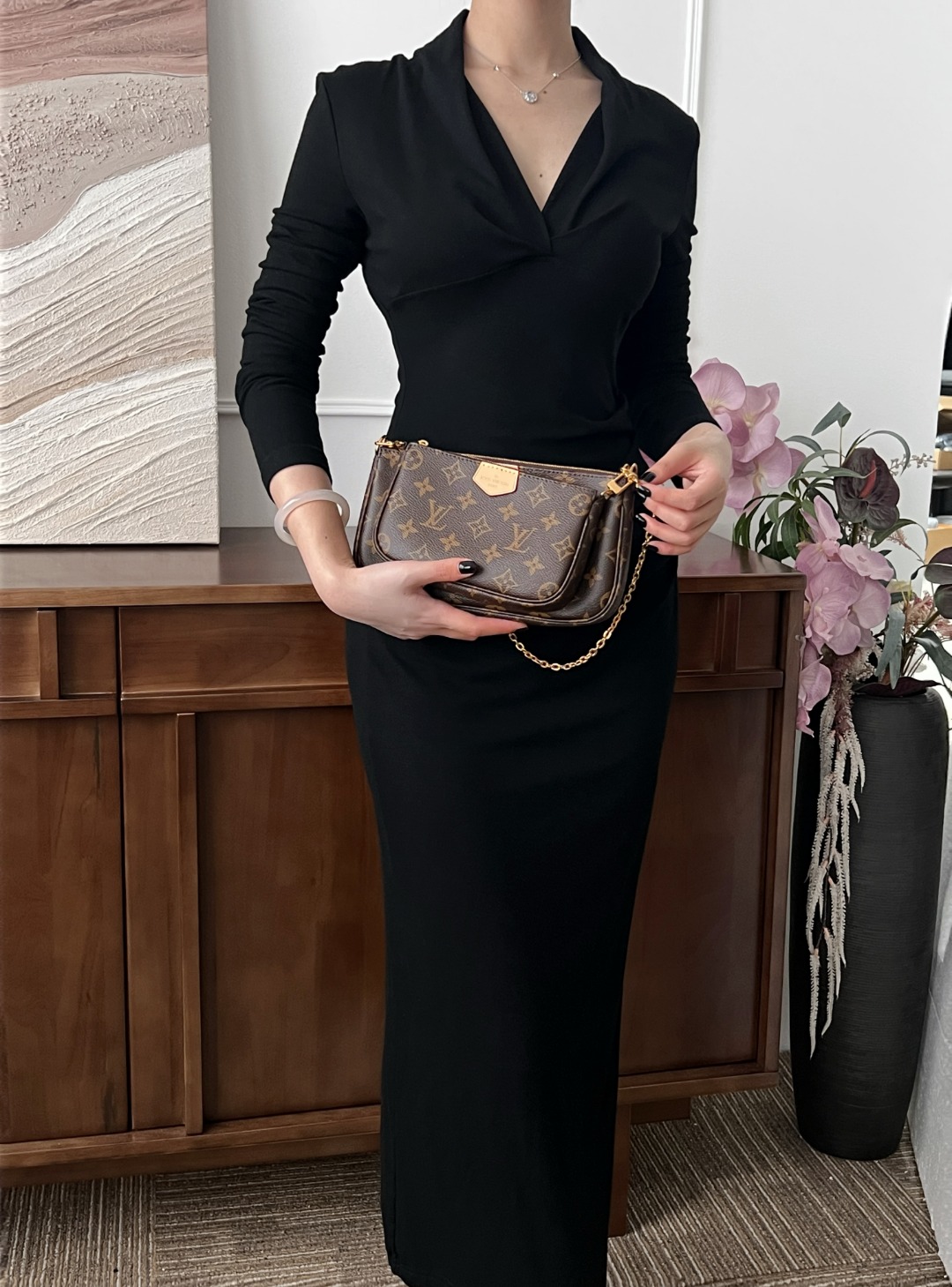 루이비통 멀티 포쉐트 악세수아 모노그램