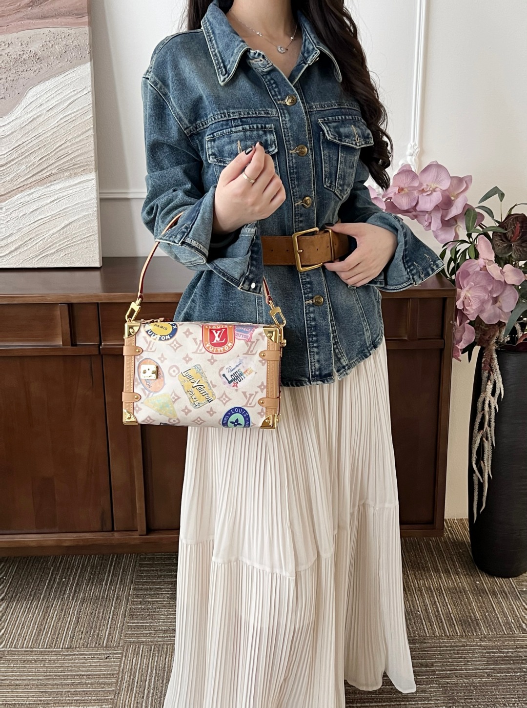 루이비통 사이드 트렁크