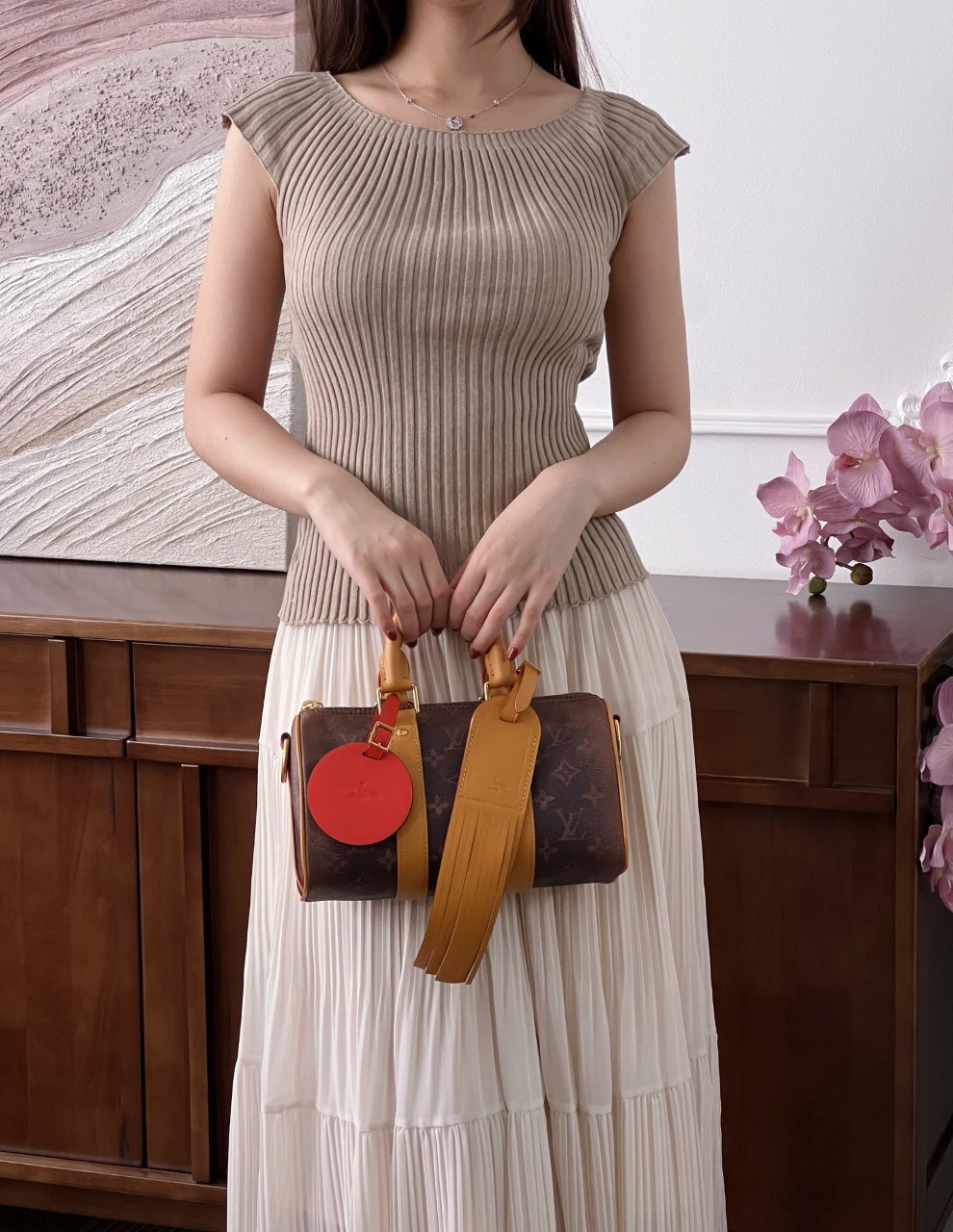 루이비통 키플 반둘리에 25