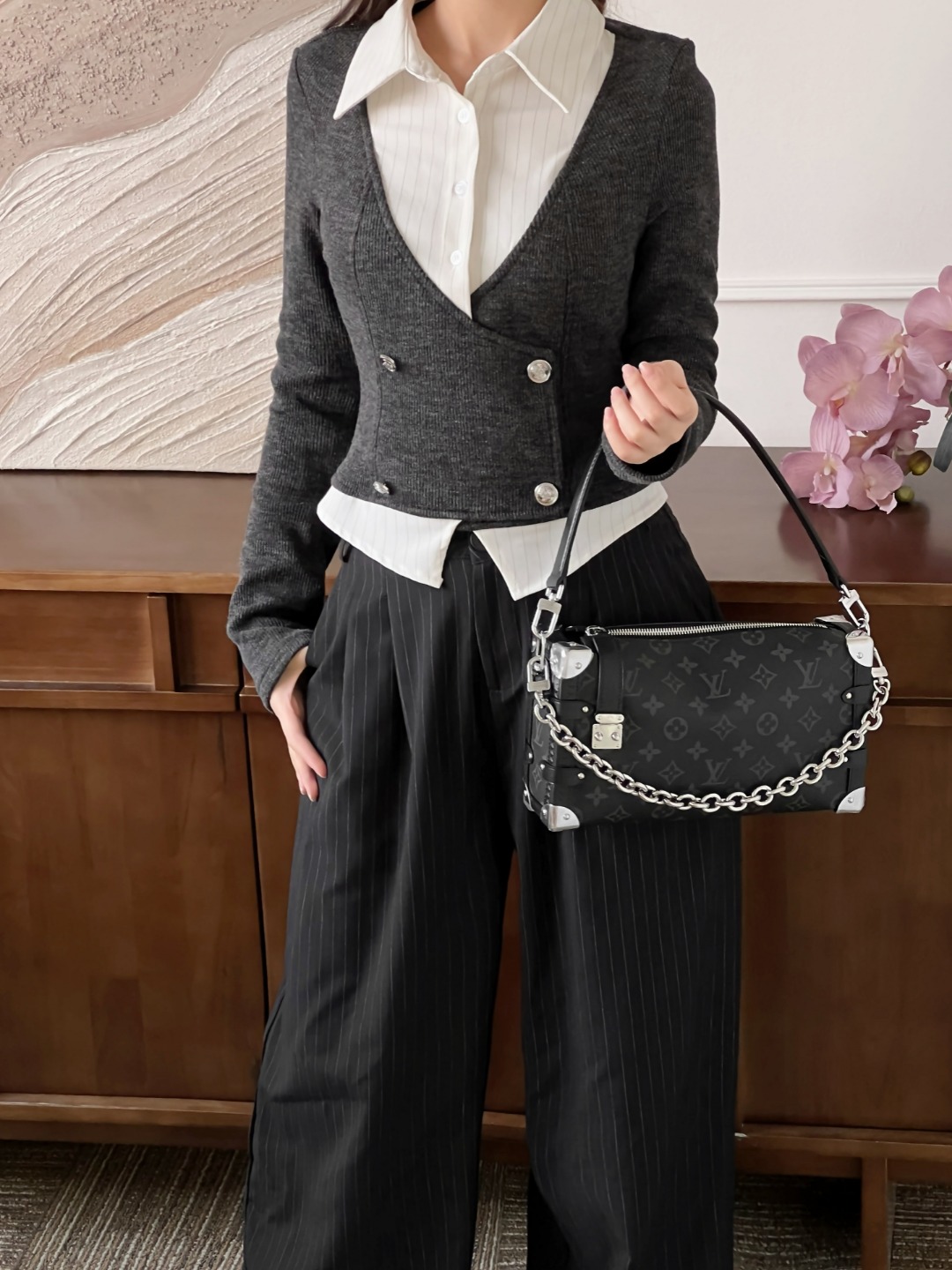 루이비통 사이드 트렁크