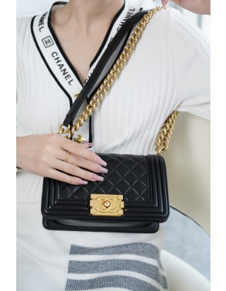 샤넬 르 보이백 스몰 금장