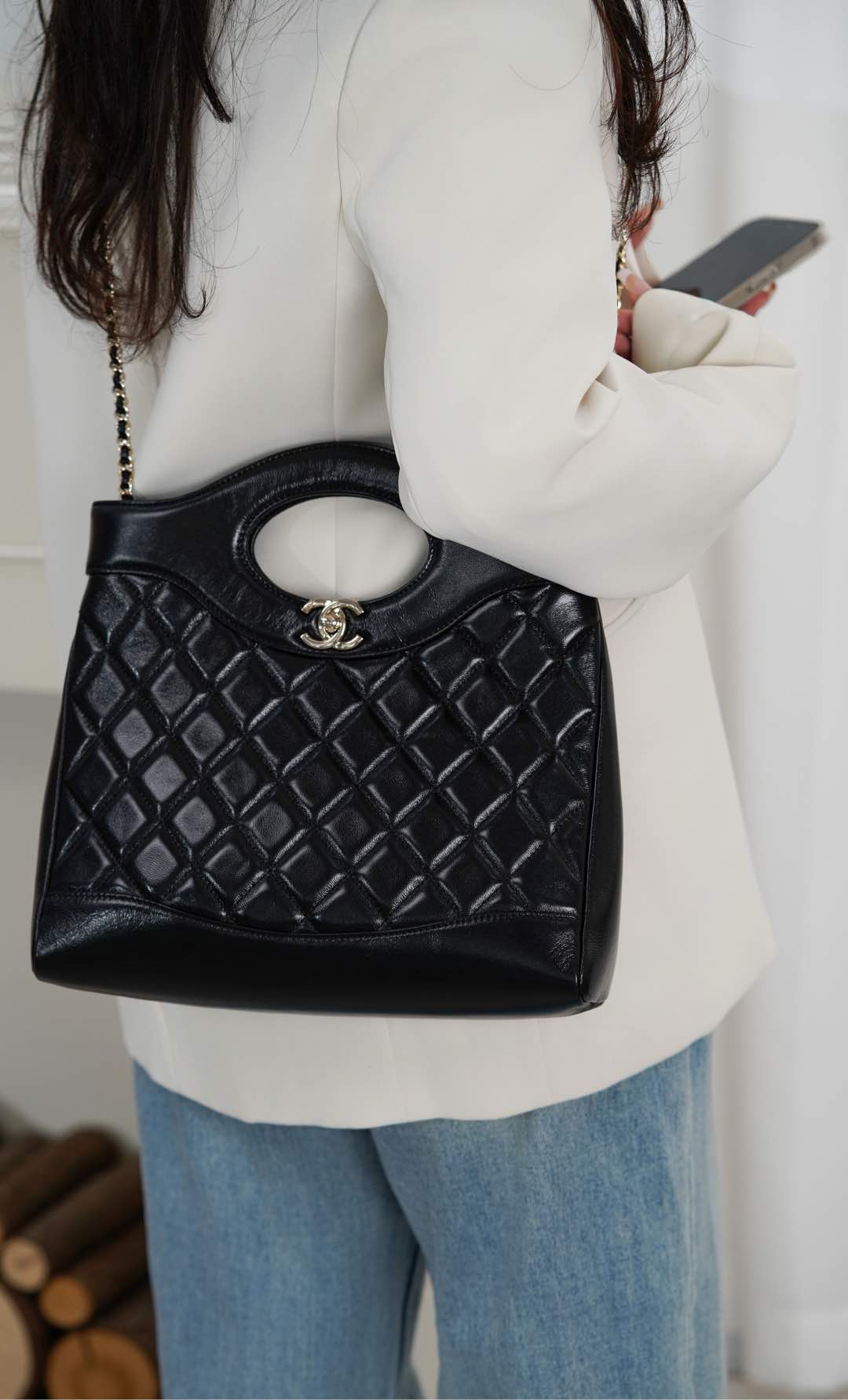 샤넬 31 스몰 쇼핑백