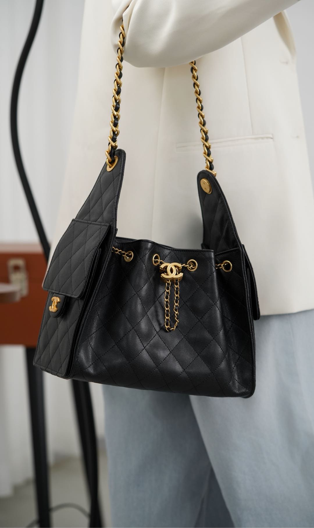 샤넬 25 스몰 호보 백