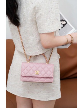 샤넬 클래식 탑 핸들 스몰 플랩 백