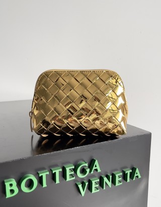 보테가 베네타 스몰 인트레치아토 뷰티 파우치