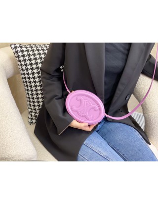 셀린느 오벌 펄스 퀴르 크로스 비치 백