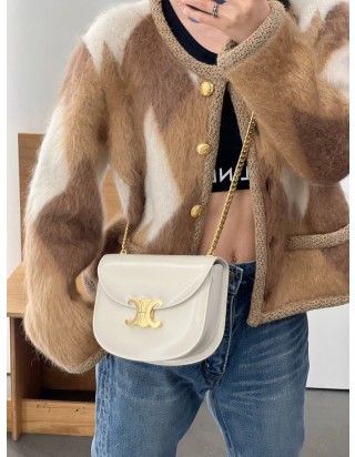 셀린느 클레아 베사체 틴 체인 숄더 백