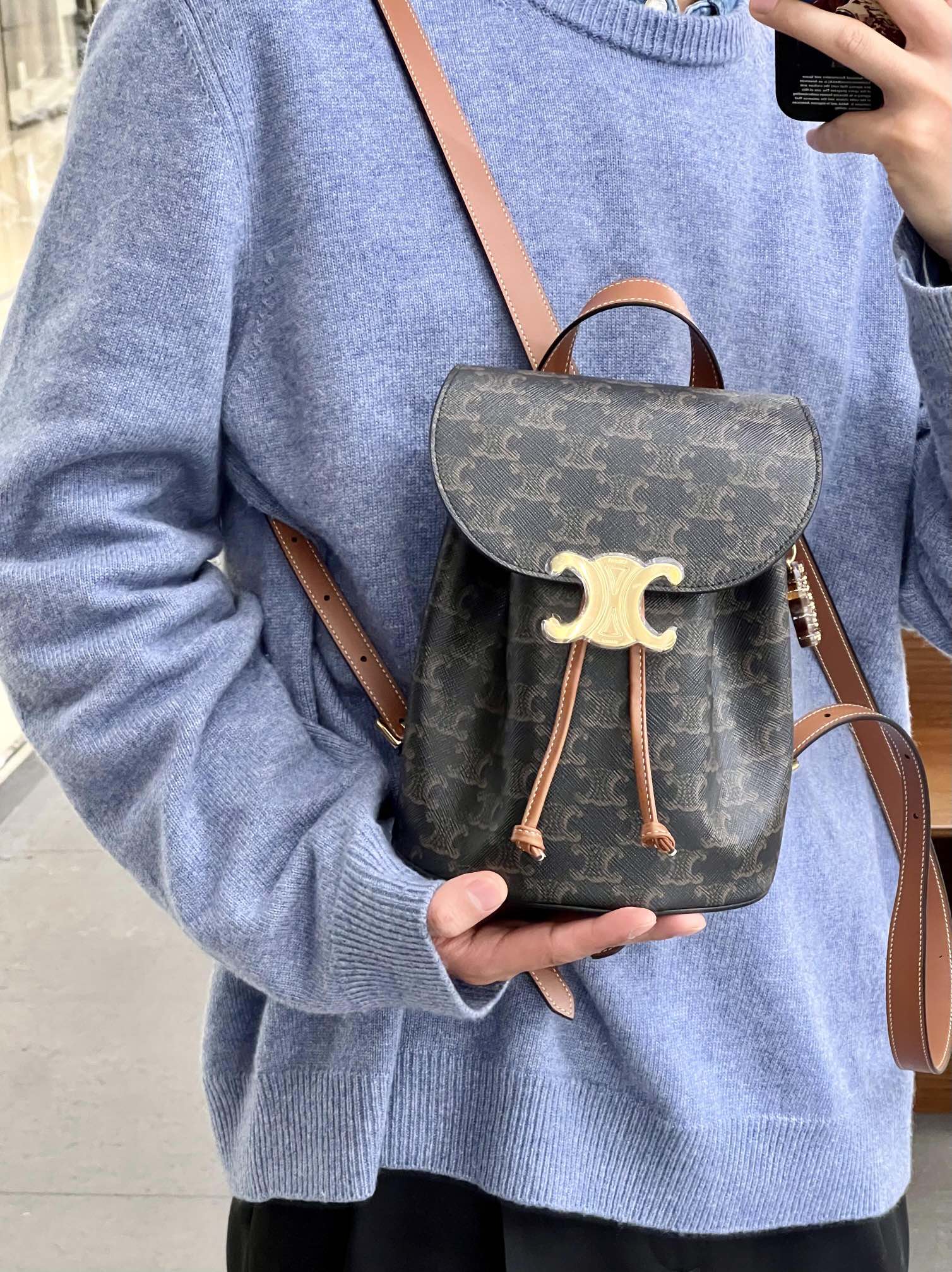 셀린느 보니 백팩