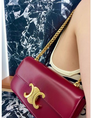 셀린느 트리오페 체인 숄더백