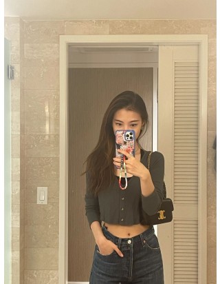 셀린느 트리오페 체인 숄더백