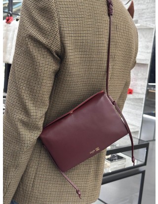 셀린느 트리오 플랩 숄더 백