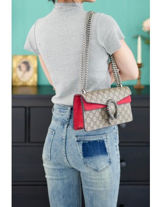 구찌 디오니서스 GG 핸드백 스몰