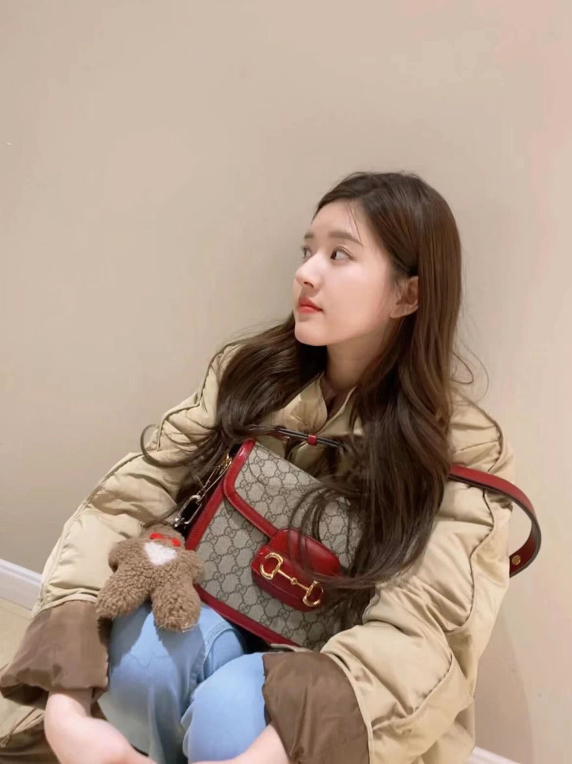 구찌 홀스빗 1995 백 미디움