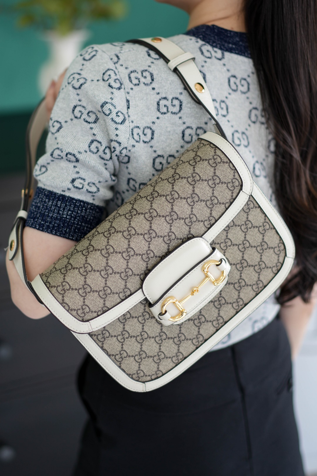 구찌 홀스빗 1995 백 미디움