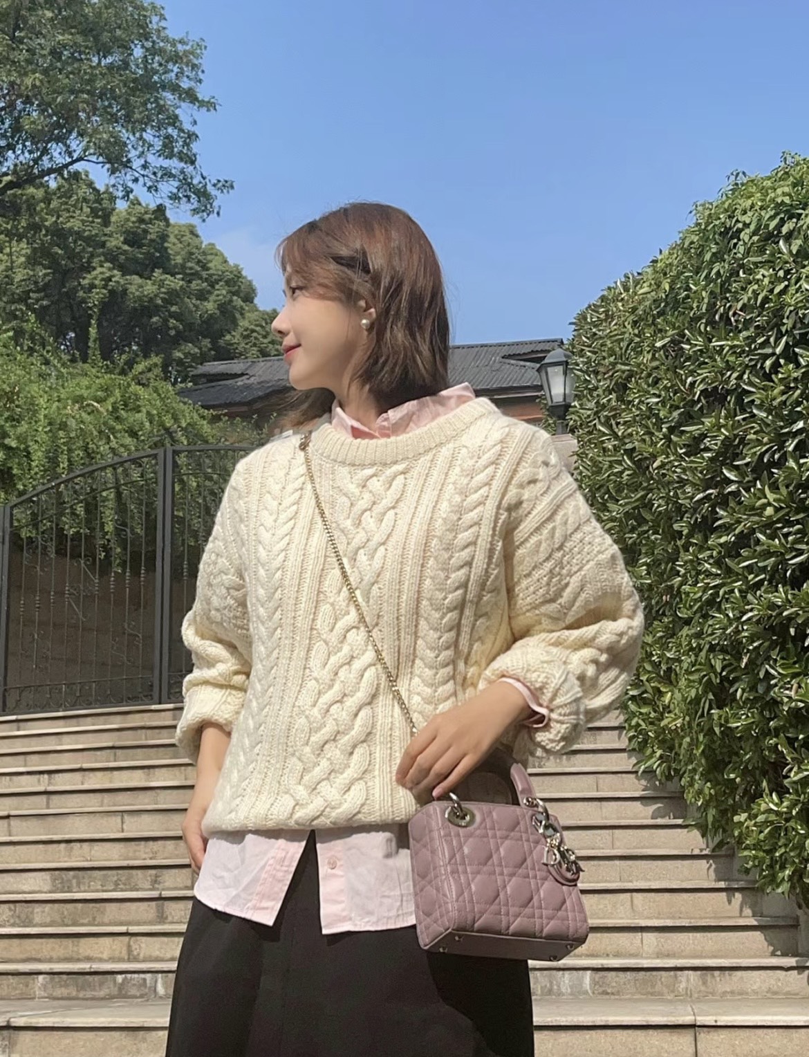 디올 레이디 미니 백