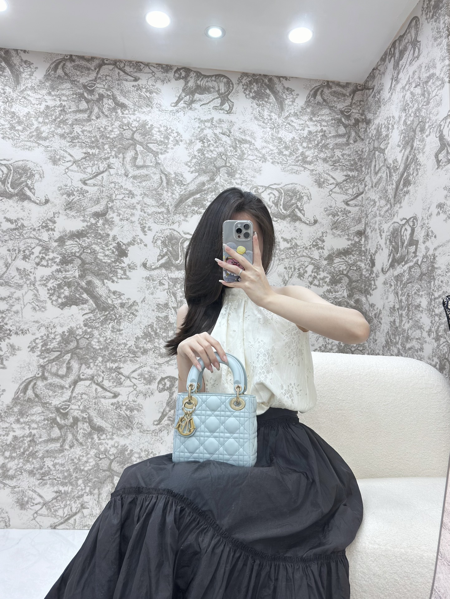 디올 레이디 미니 백