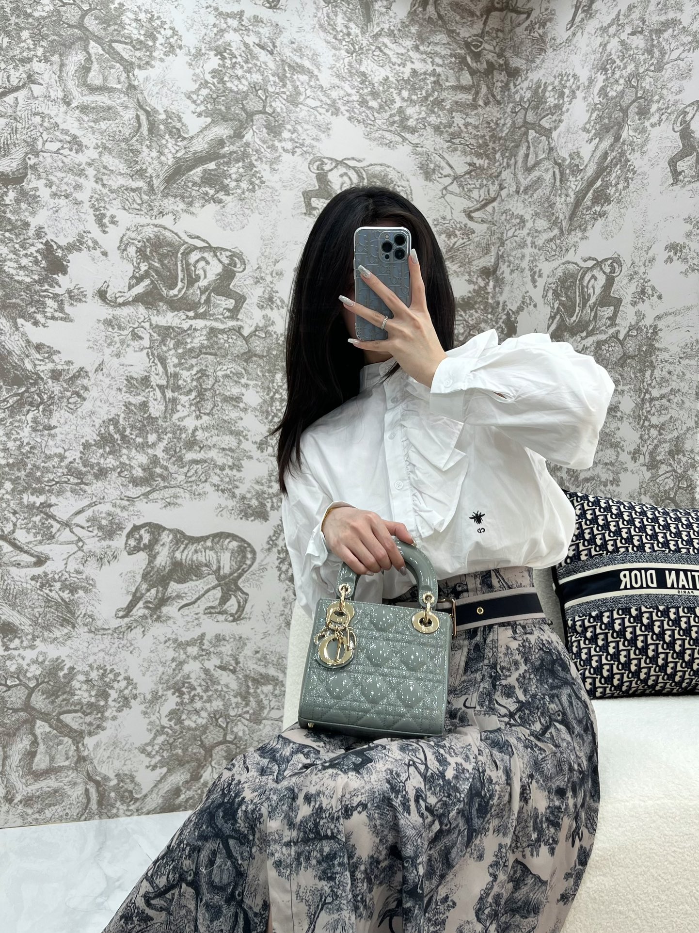 디올 레이디 미니 백