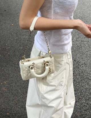 디올 레이디 디 조이 백 미니