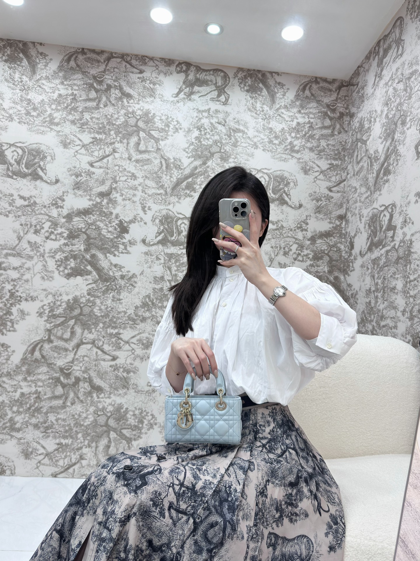 디올 레이디 디 조이 백 미니