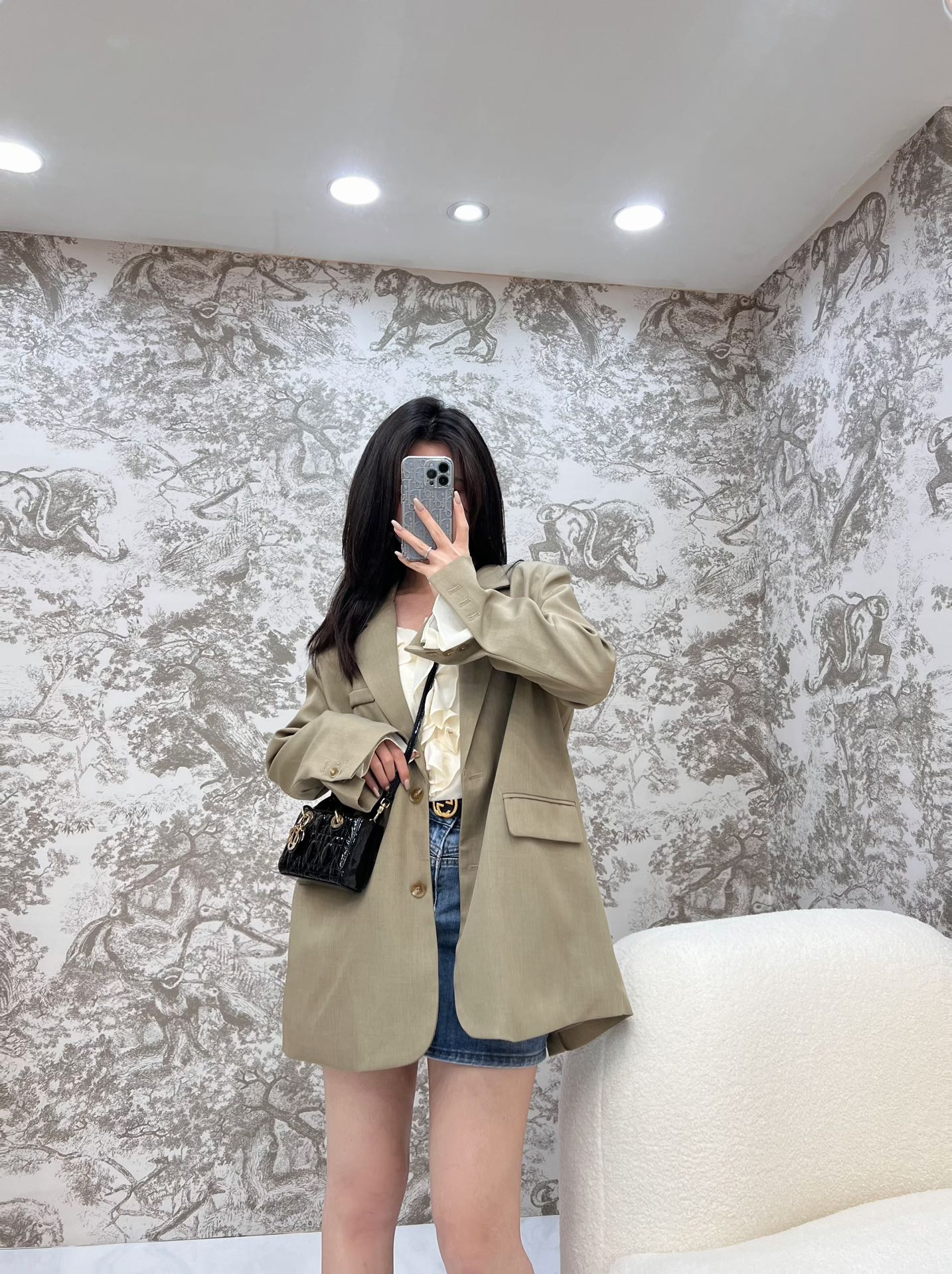 디올 레이디 디 조이 백 미니