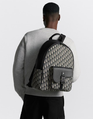 다올 새들 지퍼 백팩