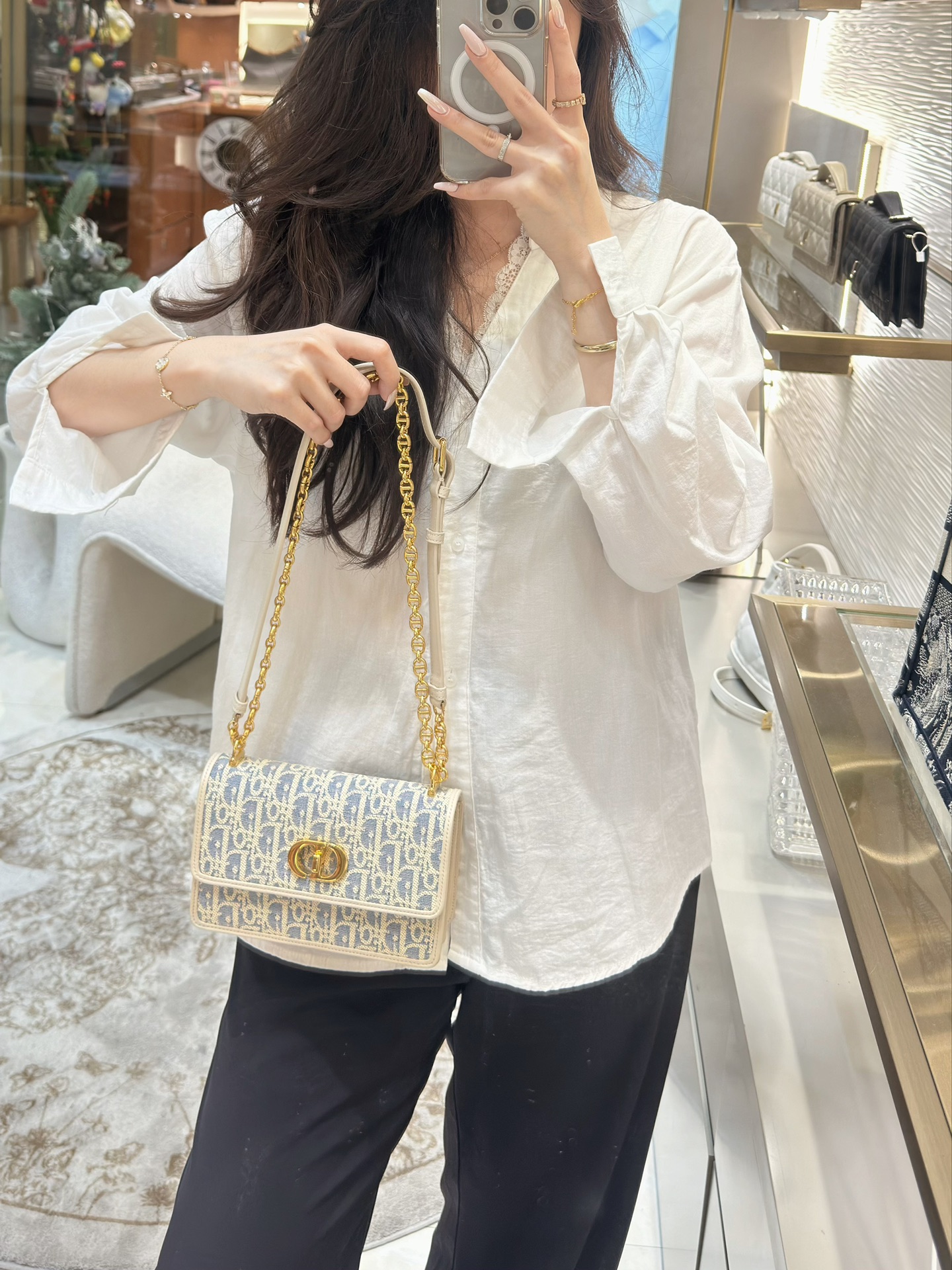 디올 미스 카로 스몰백