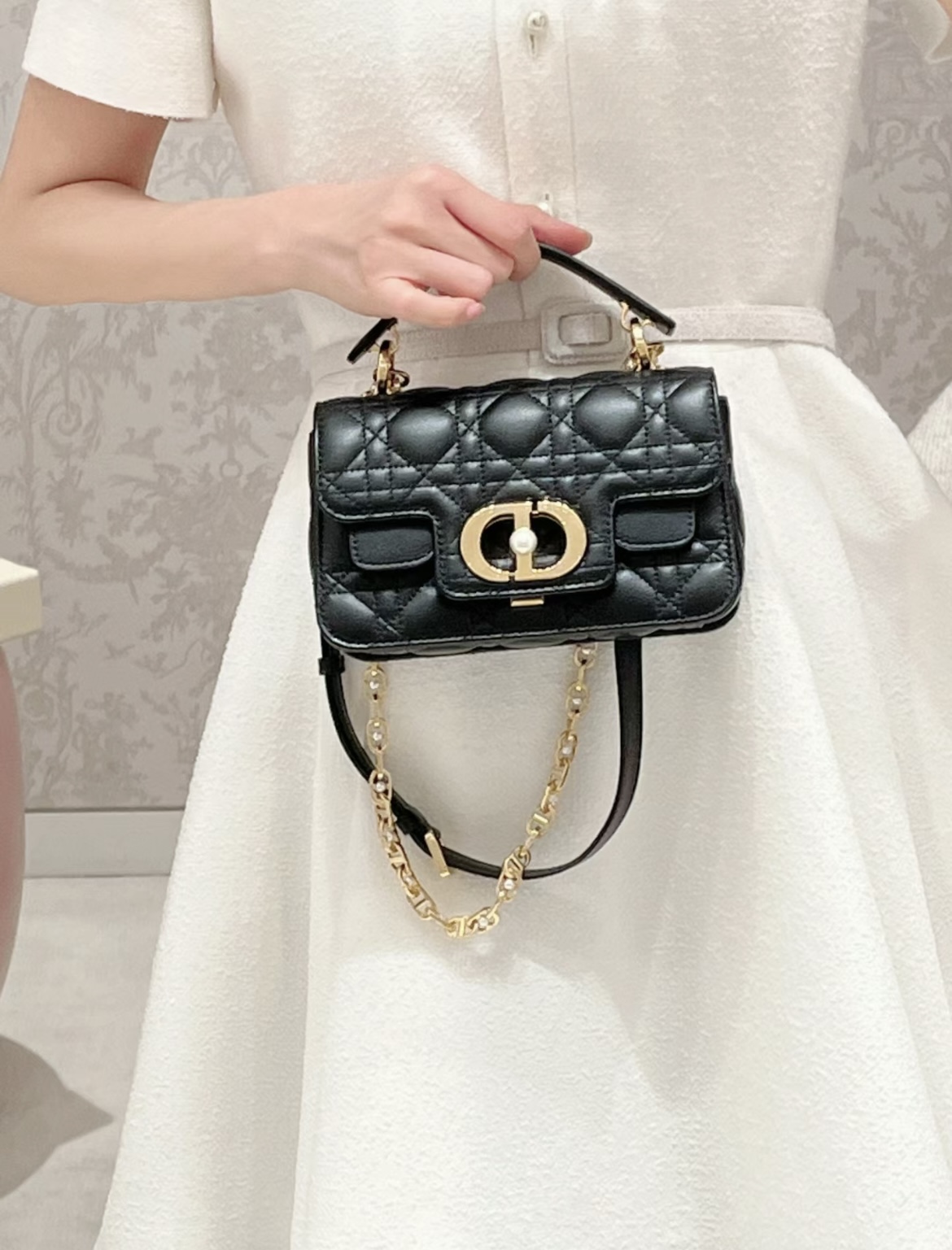 디올 졸리 탑 핸들백 미니