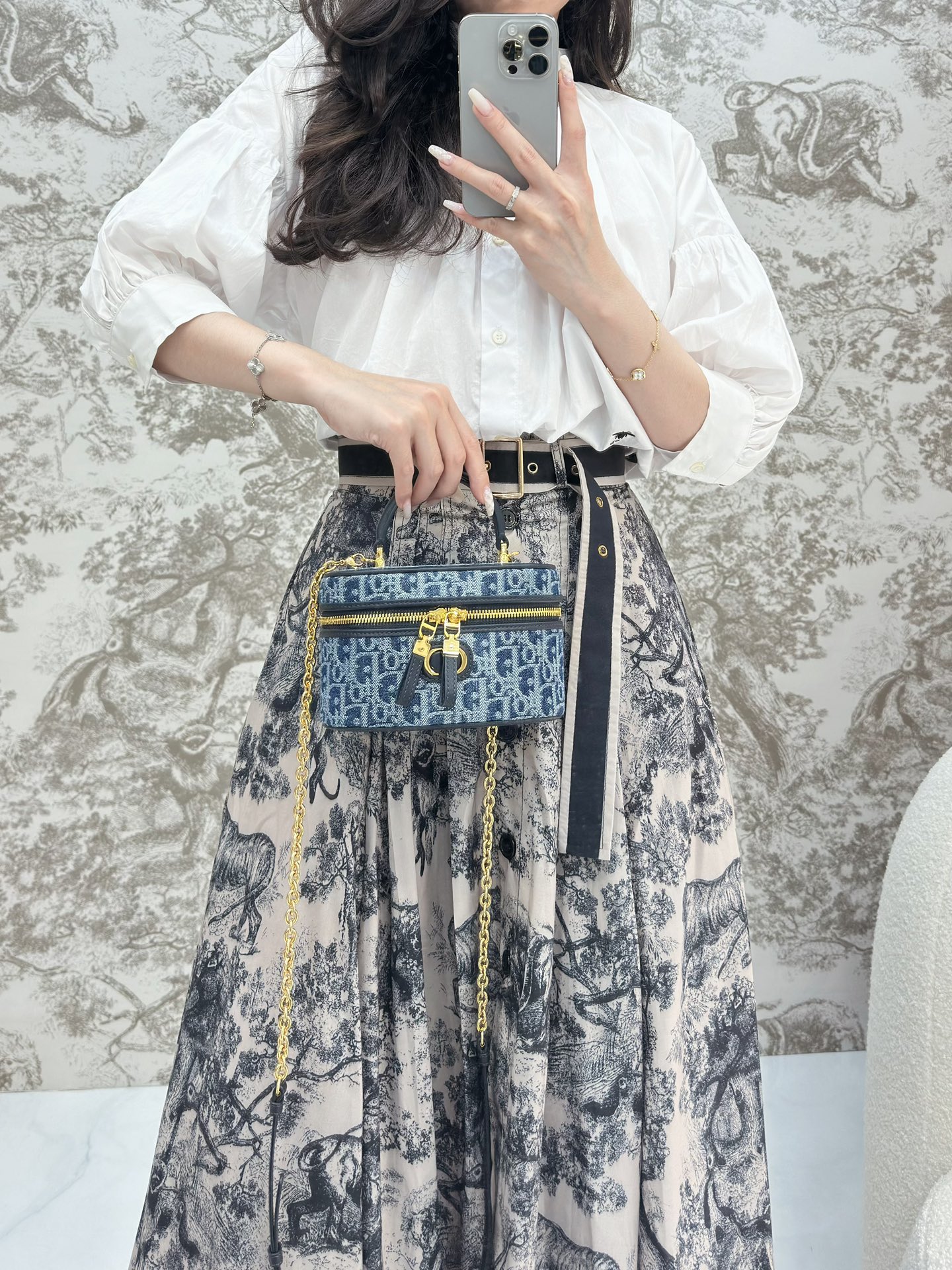 디올 30 몽테인 미니 베니티 케이스