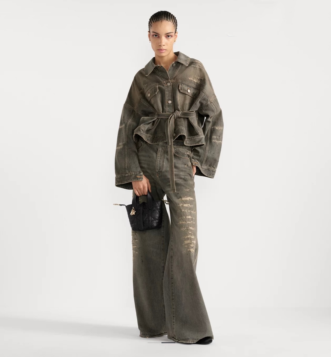 디올 뚜주흐 미니 버티컬 토트 백