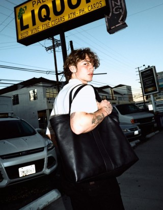 생로랑 Y 카바 토트백