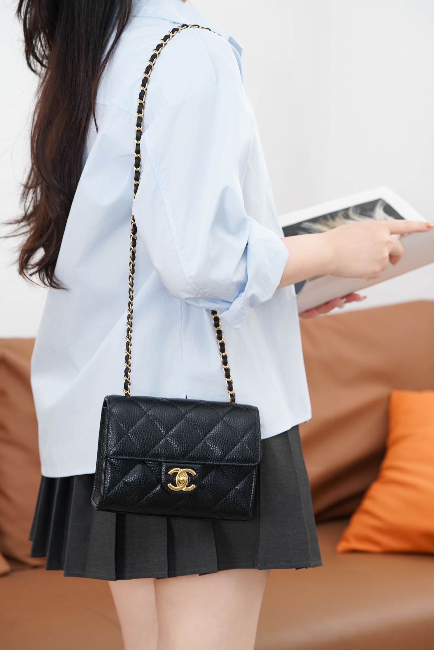 샤넬 클래식 체인 미니백