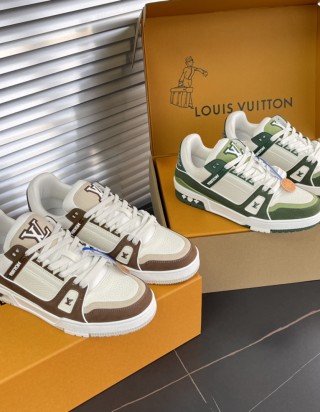 루이비통 트레이너 스니커즈