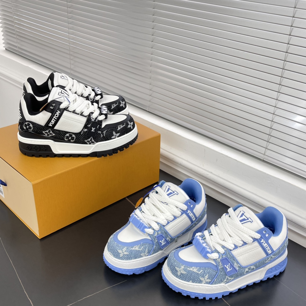 루이비통 트레이너 스니커즈