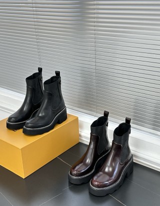 루이비통 보부르 앵클 부츠