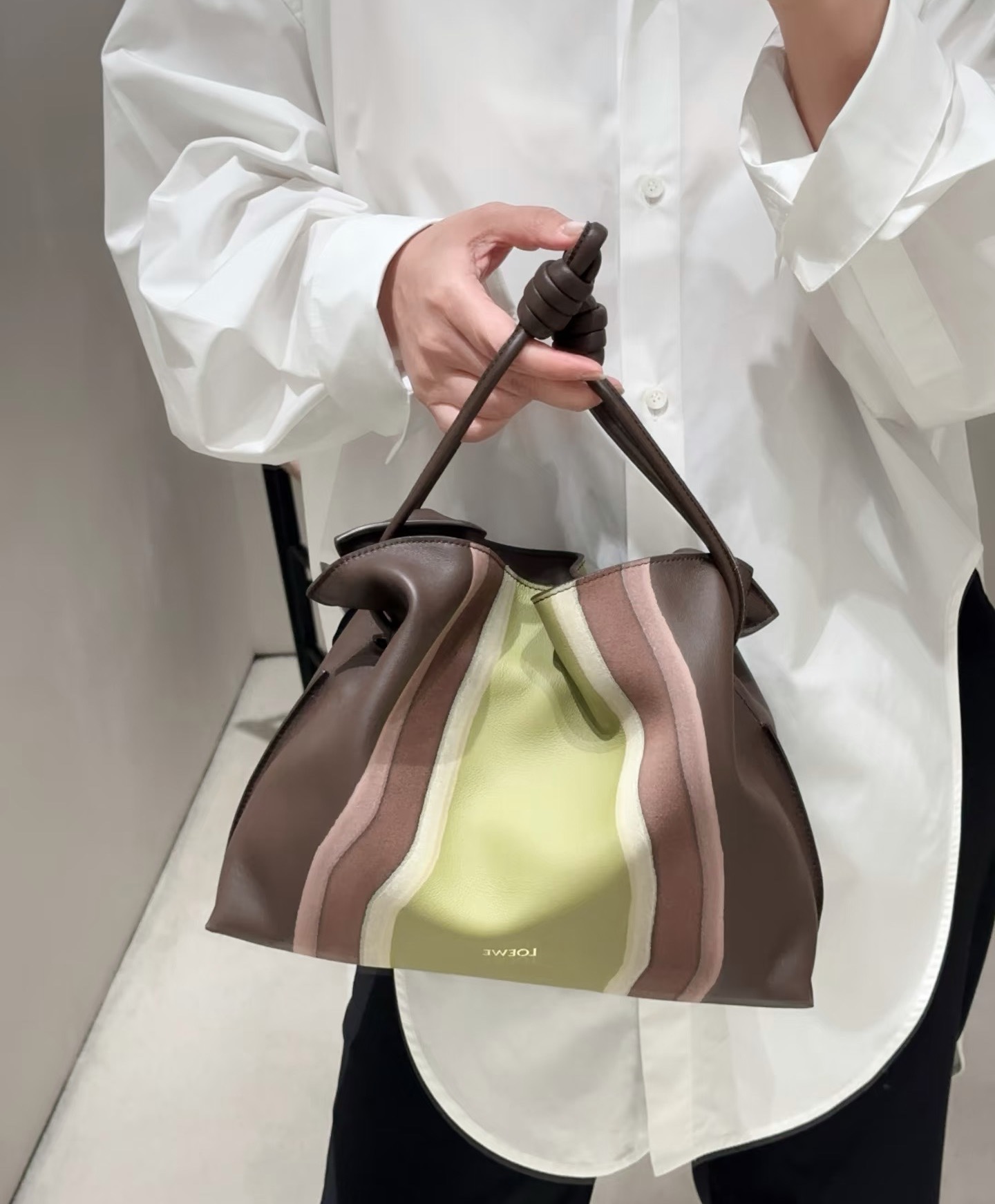 로에베 플라멩코 클러치 랜드스케이프