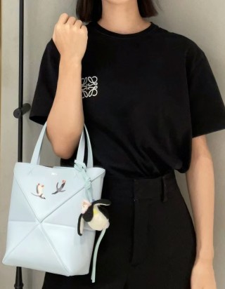 로에베 X 수지 후지타 팽권 미니 퍼즐 폴드 토트