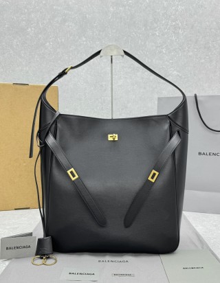발렌시아가 벨 에어 호보백 라지