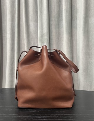 더로우 벨베데레 레더 토트백