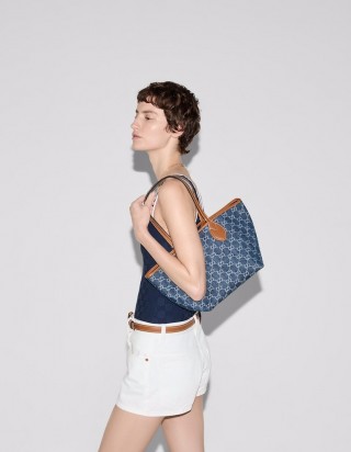 구찌 토티시마 토트 백 데님 스몰