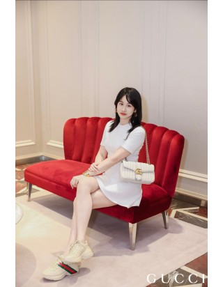 구찌 젯셋 GG 마몽 숄더백 미디움